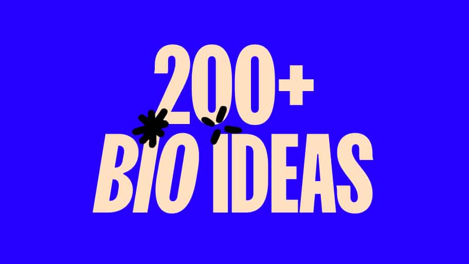 200+ idées de bio Instagram que vous pouvez copier et coller (2023)
