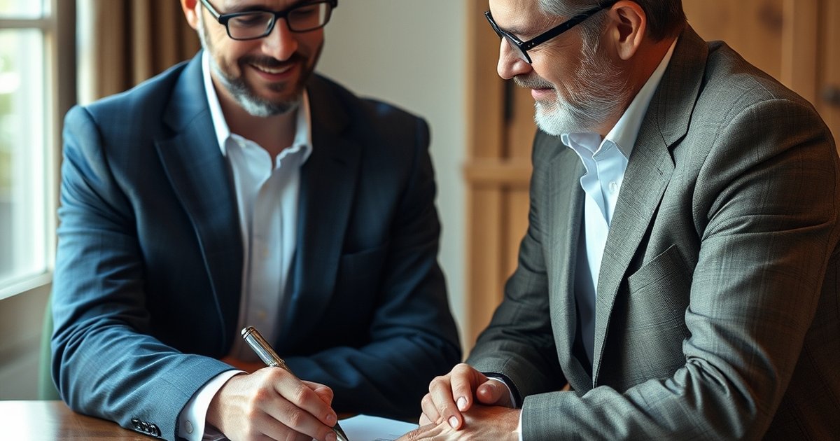 Formaliser un accord : la signature d'un compromis de vente entre particuliers